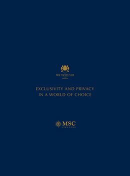 MSC Cruises logo on dark blue background | MSC Cruises