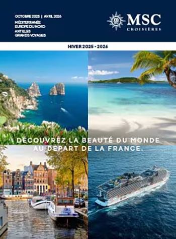Belle combinaison de paysages côtiers et de navires de croisière, inspirant des voyages | MSC Croisières