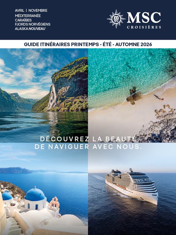 Paysages magnifiques et un navire prêt pour des aventures estivales | MSC Croisières