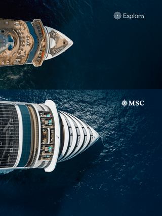 Pontile di nave da crociera pieno di fiori e piante verdi | MSC Cruises