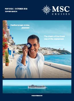 Woman wearing hat and sunglasses enjoying a cruise with MSC Cruises | MSC Cruises