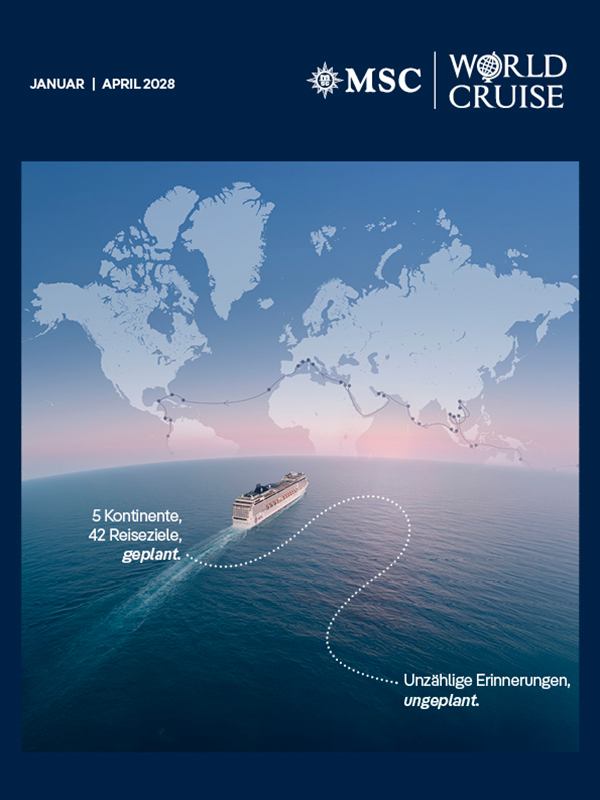 Kreuzfahrtbroschüren | MSC Cruises