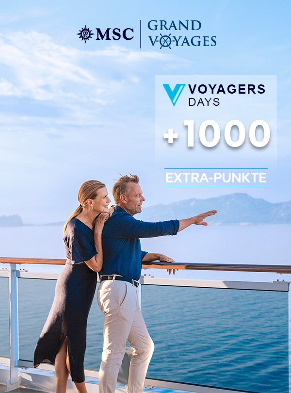 Voyagers Days Promo | MSC Cruises