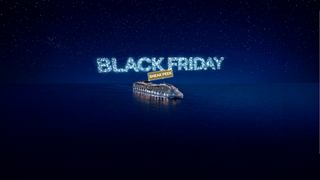 Black Friday Vorschau Angebot auf dunkelblauem Hintergrund mit Kreuzfahrtlogo | MSC Cruises
