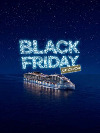 Black Friday presenta un crucero MSC en una atmósfera inspiradora | MSC Cruises