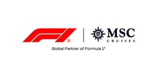 Die Logos von Formel 1 und MSC Cruises, die ihre Partnerschaft darstellen | MSC Cruises
