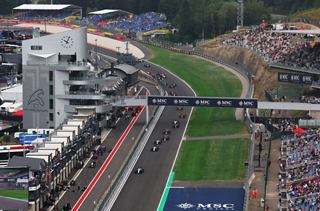 Racing track with grandstands and greenery invites excitement and unity | MSC Cruises