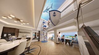 Spacious and bright interior with modern furnishings for an inspiring cruise experience | MSC Cruises