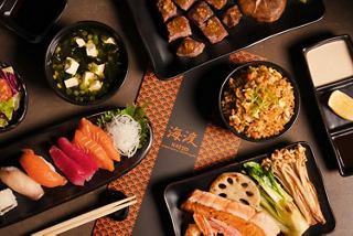 An assortment of Japanese dishes arranged on a stylish table for an inviting dining experience | MSC Cruises