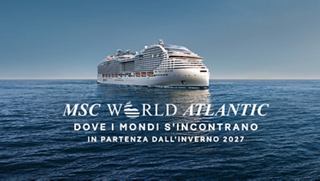 La MSC World Atlantic naviga nell'oceano blu | MSC Crociere