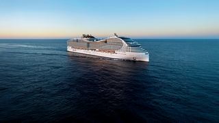 The ship sails across serene waters, offering unforgettable travel experiences | MSC Cruises