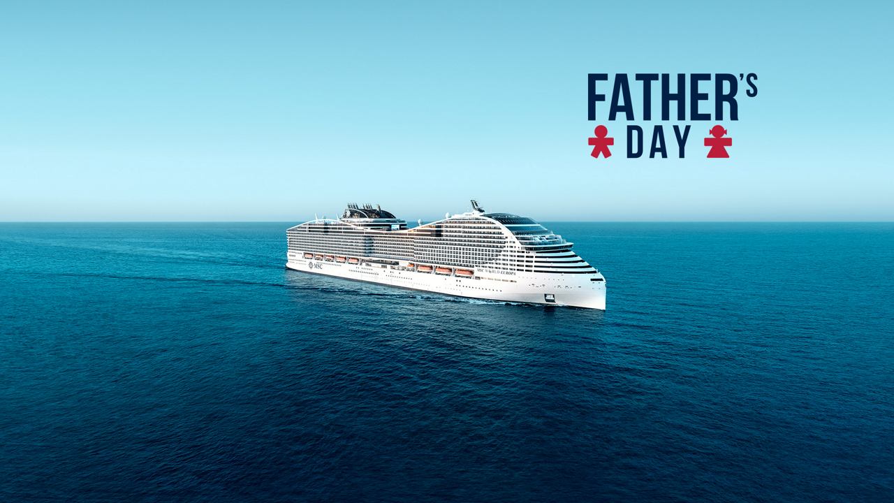The ship sails through the blue sea, symbolizing adventures with MSC Cruises | MSC Cruises