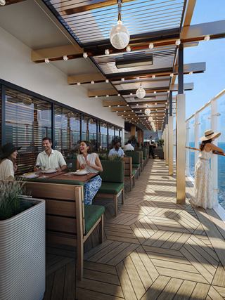 Eataly restaurant, MSC World Asia | MSC Cruises
