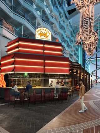 Pan-Asian Street Bar,  MSC World Asia | MSC Cruises