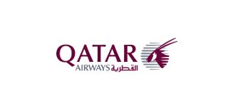 Das Logo von Qatar Airways, das Verbindung und Reisen symbolisiert | MSC Cruises