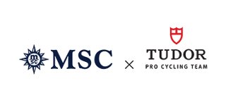 MSC Cruises and Tudor logos displayed together, representing a partnership for excellence in maritime experiences | MSC Cruises