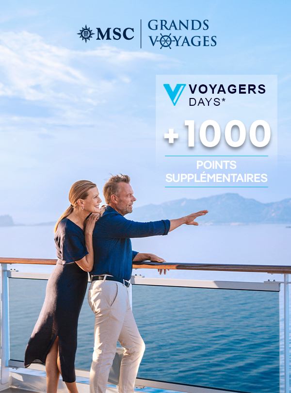 Voyagers Days | MSC Croisières