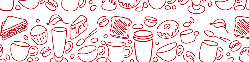 Abstract pattern with red and pink lights and shapes | MSC Cruises