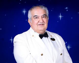 Captain Ciro Pinto in full uniform with epaulettes | MSC Cruises