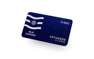 Mitgliedskarte des MSC Voyagers Club, Symbol für Loyalität und Vorteile | MSC Cruises