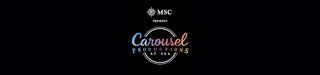 Ein lebendiges Logo, das Carousel Productions at Sea repräsentiert und Kreativität und Unterhaltung vermittelt | MSC Cruises