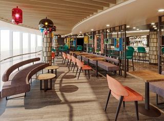 Un espacio de comedor moderno y acogedor, ideal para disfrutar de deliciosos platos | MSC Cruceros