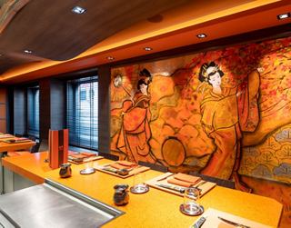 A modern restaurant with a cozy atmosphere and unique decor inspired by Japanese culture | MSC Cruises