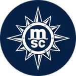 Logo MSC Cruises con una bussola e una stella | MSC Crociere