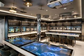 Helios Wine Bar on MSC Euribia welcomes guests to savor wines in an elegant setting | MSC Cruises