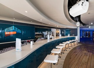 South Beach Bar features a modern layout and welcoming atmosphere for relaxation | MSC Cruises