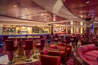 The Shaker Lounge on MSC Orchestra features comfortable seating and a bar in a welcoming environment | MSC Cruises