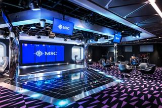 TV Studio & Bar stage