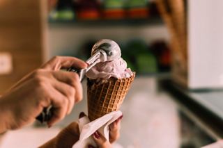 Ice cream served in a crisp cone with topping for a delightful onboard treat | MSC Cruises
