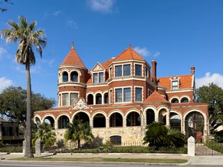 The Moody Mansion in Galveston, Texas