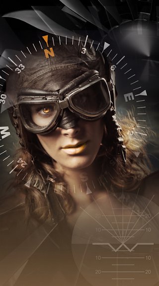 Pilot wearing goggles and leather cap evokes a spirit of adventure | MSC Cruises