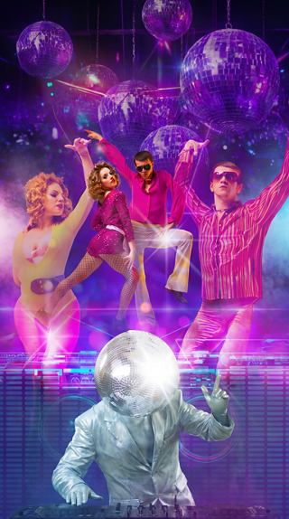 Guests dancing in vibrant club lights and celebrating the festive atmosphere | MSC Cruises