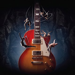 Circus performers showcase talent around an electric guitar with an inspiring backdrop | MSC Cruises