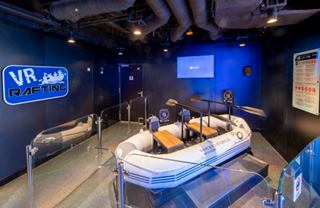VR rafting area in the Hall of Games on MSC Seashore ship | MSC Cruises