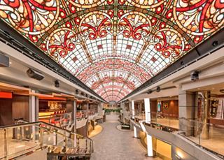 Galleria Meraviglia features a vibrant LED dome and inviting promenade spaces onboard | MSC Cruises