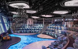 Modern relaxation area with stunning views and a cozy atmosphere | MSC Cruises