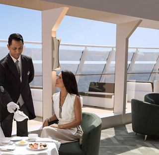 24 hours butler service on board
