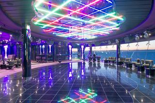 The dancefloor in Galaxy Lounge on MSC Preziosa offers unforgettable moments of dance and entertainment | MSC Cruises