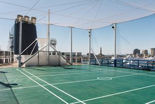 A vibrant sports area on the deck of MSC Sinfonia, perfect for active guests to enjoy games and activities | MSC Cruises