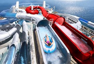 Waterslide on MSC Bellissima, offering fun for children and adults | MSC Cruises