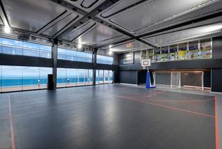 Spacious Sportplex area with large windows offering views, ideal for various activities and events | MSC Cruises