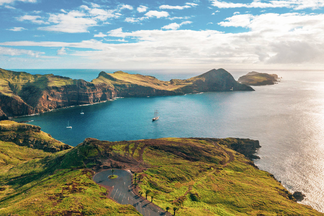 Breathtaking view of the Ponta de São Lourenço coastline in Madeira, Portugal, showcasing stunning cliffs and vibrant sea | MSC Cruises