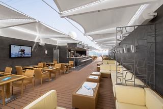Child assembling LEGO blocks in play space | MSC Cruises