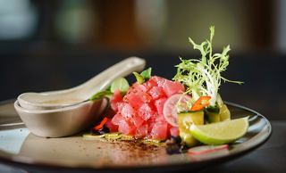 A beautifully presented plate of tuna salad | MSC Cruises