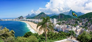 Panoramic view of Copacabana Beach and the mountains of Rio de Janeiro | MSC Cruises