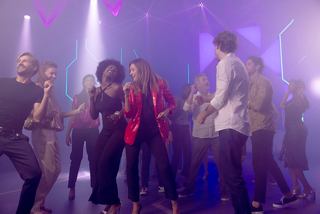 Guests enjoying a lively dance party at MSC Luna Park Arena, creating unforgettable memories together | MSC Cruises